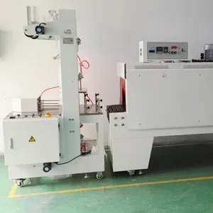 Semi Automatic sleeve shrink wrapping machine Shrink wrapper PE film wrapping equipment Film sealing packing equipment