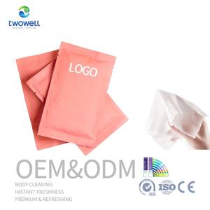 Özel Doğal Taze Islak El Mendilleri Dokunmamış Organik Temizlik Seyahat Vücut Mendilleri - Product Image 2