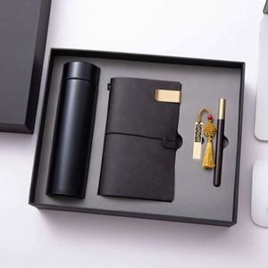 Set de Regalo de Tendencia 2025: Taza Térmica, Elegante Agenda con Memoria USB y Bolígrafo de Madera Roja para Hombre - Product Image 2