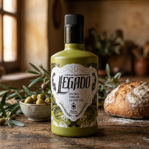 Huile d'olive extra vierge Premium Hojiblanca Legado avec édition limitée Sustanaible Pack pour habiller la cuisson et la finition 500ml - Product Image 1