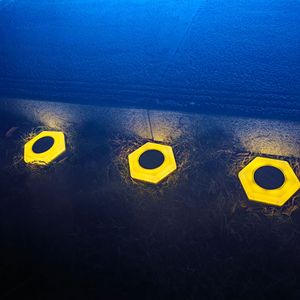 Lámpara Solar para Jardín, Luz para Escalones de Jardín, Iluminación de Paisaje con Energía Solar a Prueba de Agua, Luz Blanca Cálida y Verde - Product Image 3