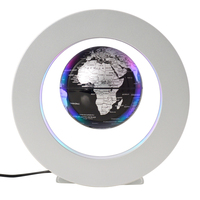 2025 nouvellement produit flottant aimant Globe lévitation Rotation avec lumière LED