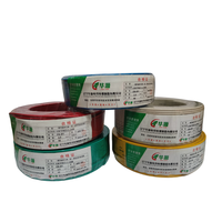 Cable y Alambre de PVC Aislado con Núcleo de Cobre de 1.0 mm, Bajo Humo y Sin Halógenos, WDZ-BYJ de Huayuan
