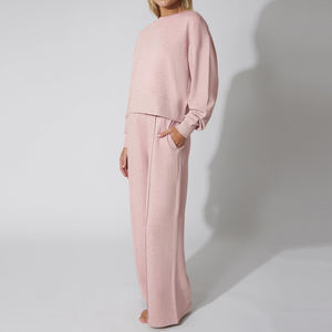 Conjunto Deportivo para Mujer, Cintura Alta, Adelgazante, para Correr, Pantalones Deportivos de Manga Larga, Ropa Deportiva Activa para Correr y Hacer Ejercicio - Product Image 2