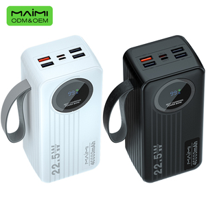 ไมมิ พาวเวอร์แบงค์ความจุสูง 40000mAh รองรับการชาร์จเร็ว PD 20W 22.5W สำหรับการเดินทาง  สถานีชาร์จ 5 พอร์ต พร้อมหน้าจอ LCD - Product Image 1