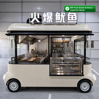 Remorque alimentaire mobile personnalisable pour la vente de thé et de café en rue Bella