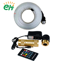 Kit d'éclairage à fibre optique DIY, fibre optique à éclairage latéral pour costumes de scène, performance, arbre lumineux, éclairage décoratif