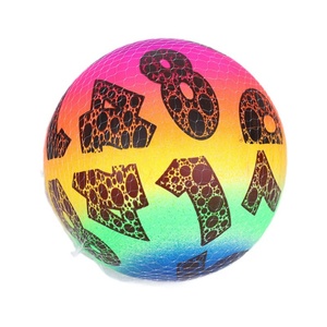 Pelota de Playa, Oferta, Pelota de Voleibol de Playa Barata con Impresión de Logotipo, Pelota de Juguete Inflable de PVC Arcoíris - Product Image 5