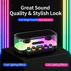 ลำโพงซับวูฟเฟอร์ไร้สาย RGB สำหรับโรงงาน กันน้ำ ใช้ในบ้าน รองรับการ์ดหน่วยความจำ ใช้พลังงานจากแบตเตอรี่ สำหรับโทรศัพท์มือถือและเวที - Product Image 3