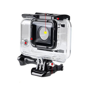 Funda Protectora para Cámara de Acción a Prueba de Polvo y Agua, Carcasa de Plástico PC con Lente Desmontable o Fija - Product Image 5