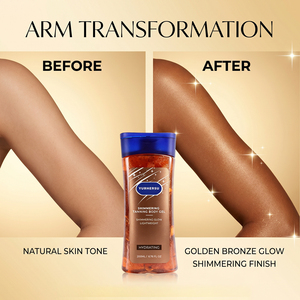 Gel Bronceador Corporal Brillante de Marca Privada OEM, con Glicerina, Manteca de Cacao <span class=keywords><strong>y</strong></span> Aceite de Girasol, Hidratante, para un Brillo Radiante en la Piel, Ideal para el Verano <span class=keywords><strong>y</strong></span> la <span class=keywords><strong>Playa</strong></span> - Product Image 3