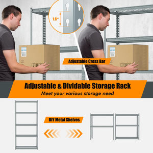 Stainless Steel Heavy-Duty Storage Racks Are <b>Used</b> for Exclusive Storage Solution for Heavy Goods in Industrial Warehouses - Product Image 2