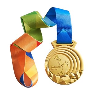 Customized Personalized Medals Ribbon-Attached Sports Finisher Medals High-Quality <b>Table</b> <b>Tennis</b> Medals - Product Image 6