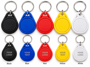 Llaveros NFC en Stock, 5 Colores, Llaveros RFID Semiterminados con Texto Grabado Personalizado para Eventos Corporativos y Control de Acceso - Product Image 2