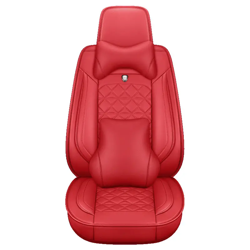 Funda de cuero de lujo para asiento de coche, Protector de tamaño Universal para Ford Fusion