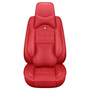 Funda de cuero de lujo para asiento de coche, Protector de tamaño Universal para Ford Fusion