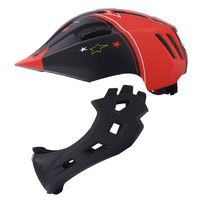 Casque de cyclisme USB monobloc anti-insectes pour enfants pour la planche à roulettes et le vélo de montagne