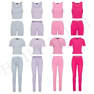 Professional Supplier Sweat Seamless Women Yoga Sets Seamless Leggings And Bra Set