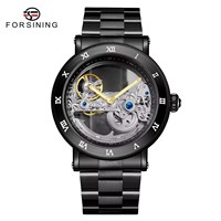 Relojes Automáticos de Hombre Forsining 2024, Diseño Esqueleto, Doble Cara Transparente, Gran Venta de Fábrica