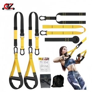CZFIT Set de Cinturones de Entrenamiento Suspendido, Cinturón de Resistencia para Entrenamiento Suspendido, Equipo de Yoga y Fitness, Cinturón de Resistencia Suspendido - Product Image 1