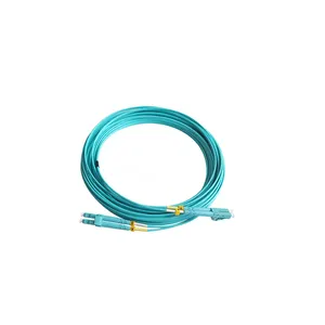 KEXINT High Quality LC To LC Duplex Multi Mode OM3 OM4 Jumper Cable Fiber Optic Patch Cord