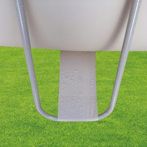 <span class=keywords><strong>Piscine</strong></span> ovale en <span class=keywords><strong>acier</strong></span> Jilong 17449 Chinook Gray, <span class=keywords><strong>piscine</strong></span> à nage sans fin dans le jardin, 540 cm x 304 cm x 106 cm - Product Image 4