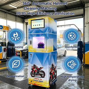 Machine à laver les casques automatique pour les foyers – Offre spéciale en Asie du Sud-Est avec paiement par QR et service 24h/24 et 7j/7 - Product Image 1