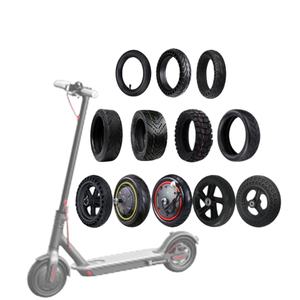 Ruedas de 8.5 Pulgadas para Patinete Eléctrico Xiaomi M365, Accesorios para Patinete, Neumático de Panal Sólido/Airado/Exterior/Interior Delantero y Trasero a Prueba de Explosiones - Product Image 1