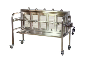 Vendita calda macchina arrosto sputo BBQ maiale torrefazione in acciaio inox girarrosto motore <span class=keywords><strong>per</strong></span> torrefazione all'aperto e al coperto - Product Image 2