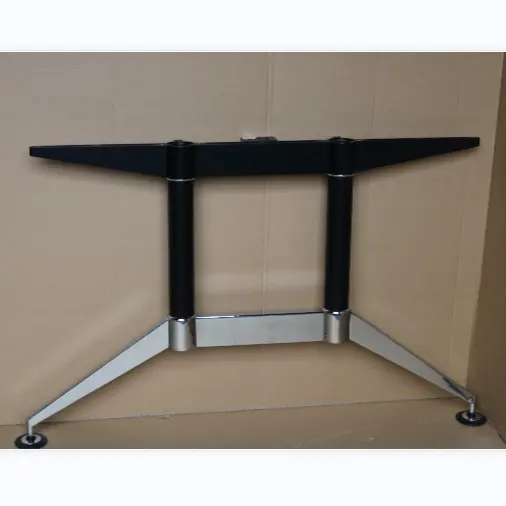 Modular Workstation Furniture Part For Office Table Chrome Powder Coating Office Furniture Leg Office Table Leg