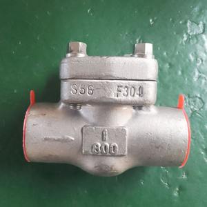 Válvula de Retención Forjada H41Y, Tipo Oscilante Unidireccional, A105F304F316L, Resistente a la Corrosión para Medios de Aceite, Agua y Gas, Estándar Americano - Product Image 2