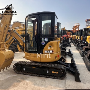 Excavateur CAT 303.5 d'occasion fabriqué au Japon Mini pelleteuse 3 tonnes Caterpillar 303.5CR avec de bonnes performances et une faible heure de travail - Product Image 4