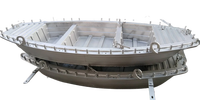 Nouvel Arrivage Bateau Solo Skiff de Pêche en PE/LLDPE/HDPE Rotomoulé de 3,05 m (10 pieds) d'épaisseur 10-12 mm, Produit Moulé pour Usage Domestique
