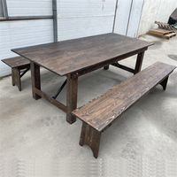 Table de sièges latéraux en bois de luxe, haute qualité, vente en gros