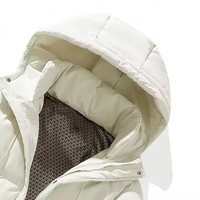 Veste longue d'hiver pour homme LXF 25-26, couleur unie, à capuche, rembourrée, en duvet blanc, coupe-vent pour l'extérieur