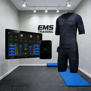 Tuta da allenamento EMS a secco di ultima generazione 2026 |   Dispositivo Fitness Intelligente Wireless Conduttivo |   Nessuna acqua né gel necessari |   Fornitore di Fabbrica OEM/ODM - Product Image 1