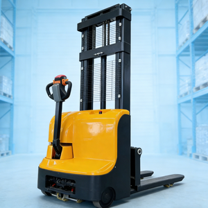 Montacargas Eléctrico Portátil Pequeño de 1 Tonelada, 2 Toneladas, Apilador Manual, Apilador AGV, Montacargas Eléctrico de 1.5 Toneladas con Batería - Product Image 1