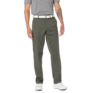 Hombres ligero transpirable impermeable 100% poliéster Golf Joggers pantalones de cintura media estilo informal diseño frontal plano al por mayor - Product Image 1