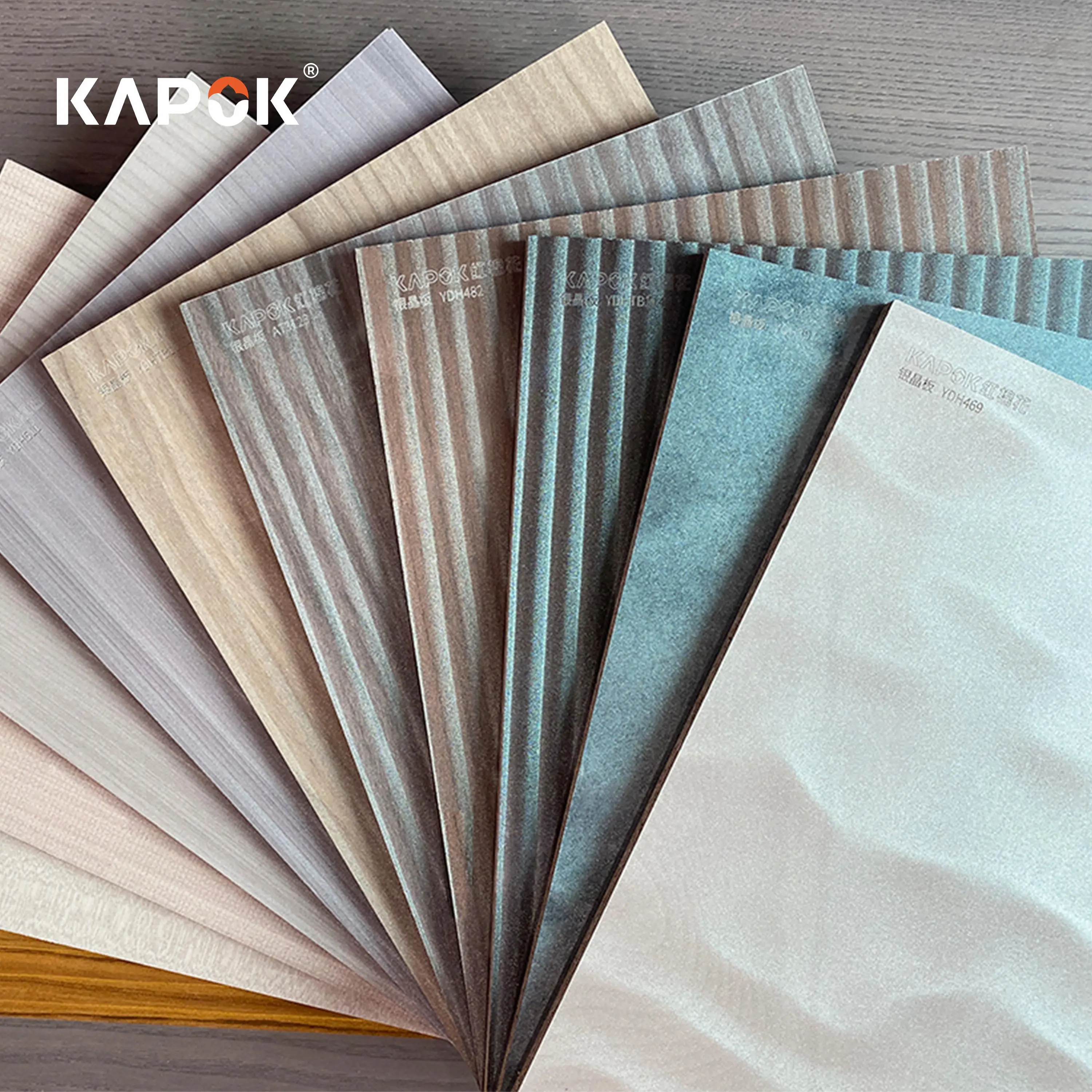 Kapok Panel 4*8 high glossy melamine decor MDF panel in mirror design