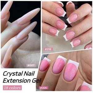 2025 Nude Transparent 30ml Large Capacity <b>Extension</b> Builder Gel <b>Nail</b> Mold Shaping Salon Manicure Soak Off Polish Tool - Product Image 4