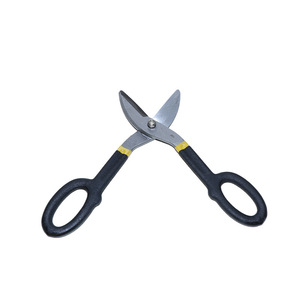 Tin Snips 8 Inch Steel Blade Plastic Coated Handle Anti Slip Grip Bypass Pruner For Diy Cutting Tools - Product Image 3