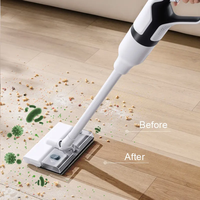 Aspirateur domestique multifonctionnel 2 en 1 Aspirateur à main sans fil portable Cyclone rechargeable avec réservoir d'eau