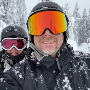 स्की गोगल्स Uv400 सुरक्षा स्कीइंग गूगल स्नोबोर्ड चश्मा एंटी-फॉग लेंस ओम फीचर बर्फ खेल सुरक्षा आईवियर कस्टम लोगो - Product Image 6