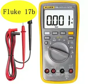 Fluke 17b multímetro digital max/17B + Max kit ferramenta elétrica 1000V multímetro digital ac/dc multímetros de teste de corrente