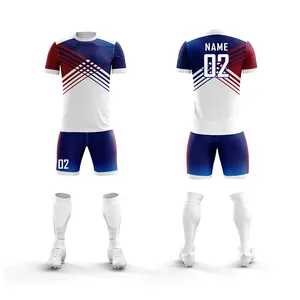 Bán Buôn Tùy Chỉnh Thăng Hoa Riêng Đen Vàng Bóng Đá Jersey In Logo 100% Polyester Nhanh Khô Bóng Đá Jersey Bóng Đá Áo Sơ Mi