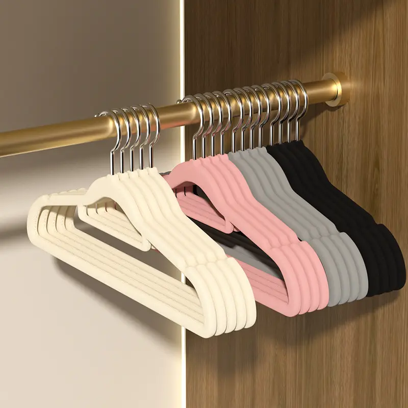 Anti-rust Solid Coat Gold Wardrobe Storage Hanger Clothes Luxury Hangers Set