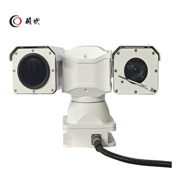 Thermal Network Multi-spectral Pan and Tilt Camera 100 MM Thermal Lens