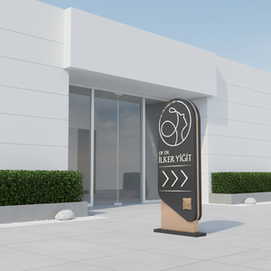 ป้ายโลโก้และป้ายชื่อแบรนด์แบบกำหนดเองพร้อมฐานตัวอักษรโลหะสำหรับป้ายบอกทางธนาคารและสถาบันการเงิน ป้ายเสาสูง - Product Image 6