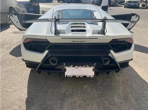 Pare-chocs avant et arrière en fibre de carbone style LP640, ailerons arrière, vente directe d'usine pour LP580 LP610 - Product Image 6