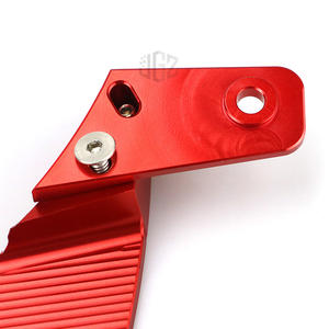 ฝาครอบโช้คอัพข้างรถมอเตอร์ไซค์ CNC แผ่นกันกระแทกหน้าล้อ อุปกรณ์เ<span class=keywords><strong>ส</strong></span>ริมสำหรับ VESPA GTS 125 200 300 2013-2020 - Product Image 3